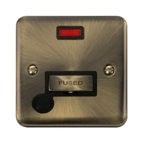 13A Ingot Fused Connection Unit With Neon