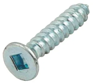 8 x 3/4 CSK Sq Recess BZP