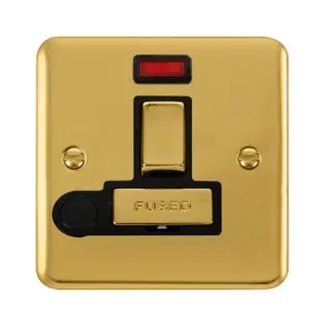 13A Ingot DP Switched Fused Connection Unit With N