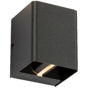 230V IP65 2 x 6W LED Adjustable Up and Down Wall L