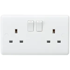 13A 2G DP Switched Socket with Twin Earths - ASTA
