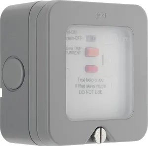 WEATHERPROOF OUTDOOR FUSED CONNECTION UNIT, INTEGR