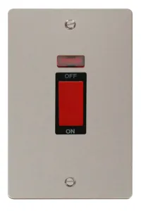Define - 50A 2 Gang Double Pole Switch With Neon (