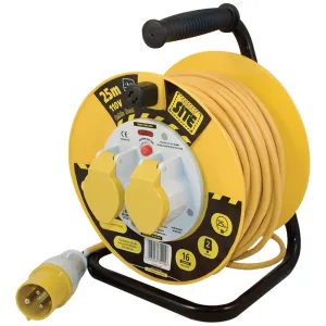 2 SKT 25M 16A 110V CABLE REEL + TH C/O