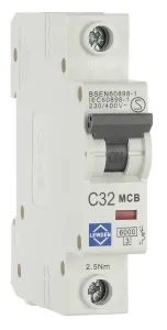 LEWDEN MCB 32A C Type 1Pole 6kA