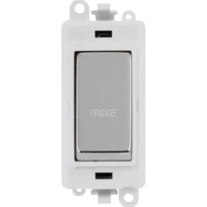 20AX Double Pole Switch Module - Polar White - Pol