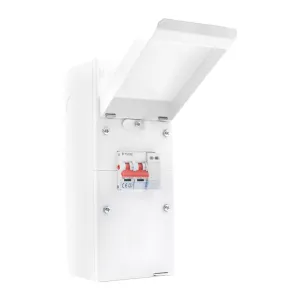 3 Way Elucian Metal REC Unit With 100A Mains Switc