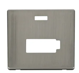 Connection Unit With Neon (Lockable) Cover Plate -