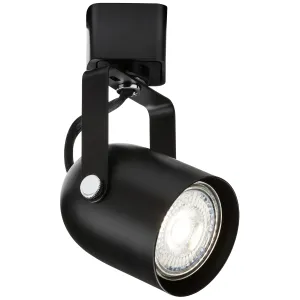 230V GU10 Track Spotlight - Black