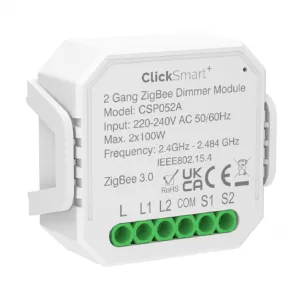 2 x 100W 2 Gang Smart Dimming Receiver