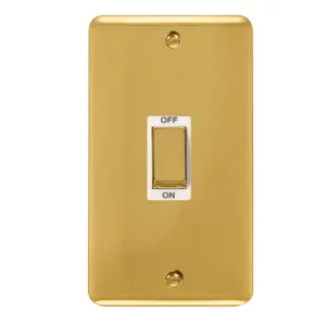 Deco Plus - 50A 2 Gang Double Pole Switch (Vertica