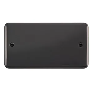 2 Gang Blank Plate