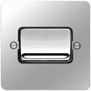 10AX 1G 2W SW W/R POLISHED STEEL BLACK