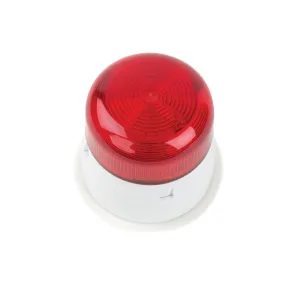 Xenon Strobe. 230V. Red Lens