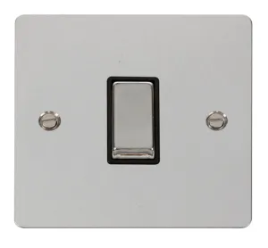 Ingot 10AX 1 Gang Intermediate Switch  - Black