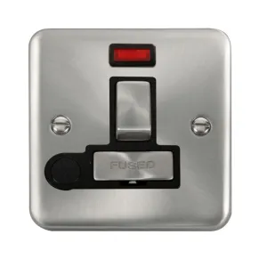 13A Ingot DP Switched Fused Connection Unit With N