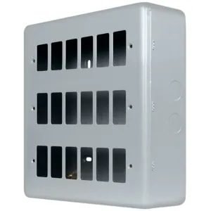 METAL CLAD PRO 18 GANG GRIDPRO FRONT PLATE