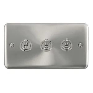 10AX 3 Gang 2 Way Toggle Switch