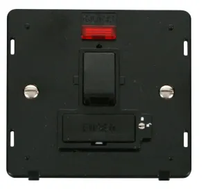 13A Fused Switched Connection Unit With Neon (Lock