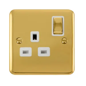 13A Ingot 1 Gang DP Switched Socket