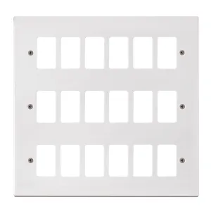 18 Gang GridPro Frontplate