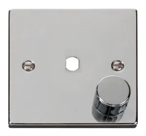 1 Gang Single Dimmer Plate & Knob
