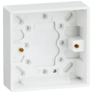 Single 25mm Pattress Box
