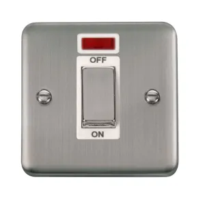 Deco Plus - 50A 1 Gang Double Pole Switch With Neo