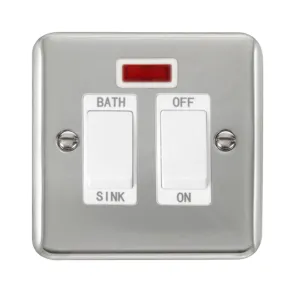 20A DP Sink/Bath Switch With Neon