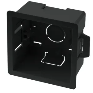 1 GANG 47MM DRY LINING BOX - BLACK