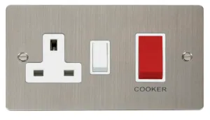 Define - 50A Cooker Control Unit - Red/White Rocke