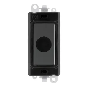 20A Flex Outlet Module - Black - Black Nickel