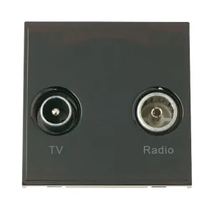 Diplexed TV And Radio - Black