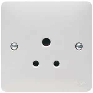 5A Single Unswitched Socket Outlet