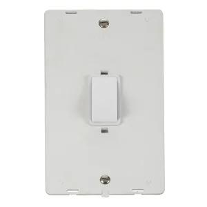 Definity - 50A 2 Gang Double Pole Switch (Vertical