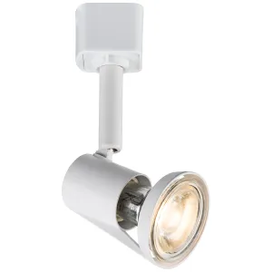 230V GU10 Track Spotlight - White