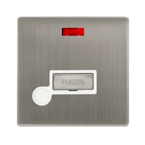 13A INGOT FUSED CONNECTION UNIT WITH NEON & OPTION
