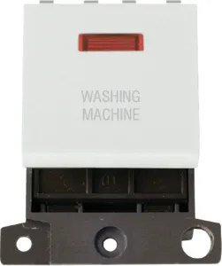 20A DP  SW+NEON WH "WASHING MACHINE"