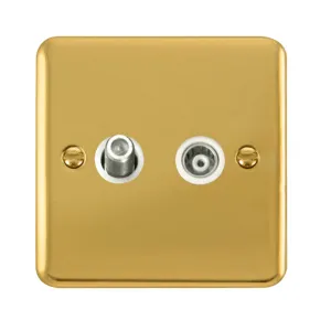 Isolated Satellite & Isolated Coaxial Outlet