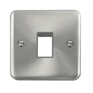 1 Gang MiniGrid- Unfurnished Plate - 1 Aperture