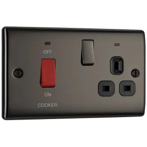 NEXUS METAL BLACK NICKEL 45A COOKER CONTROL UNIT W