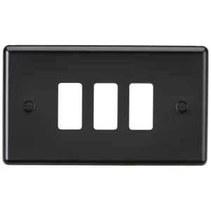 3G Grid Faceplate - Matt Black