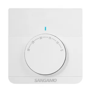 CHOICE PLUS ROOM THERMOSTAT ELECTRONIC WHITE
