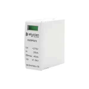 2 Pole 275Uc 40Ka SPD Cartridge (CU2SPD275)