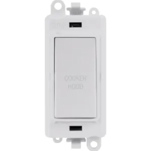 20AX Double Pole Switch Module - Polar White - Coo