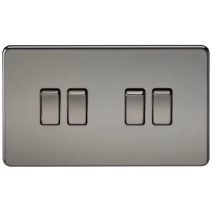 10AX 4G 2-way Switch - Black Nickel