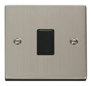 20A 1 Gang DP Switch - Black