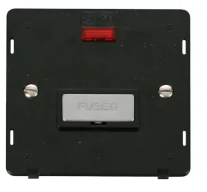 Ingot 13A Fused Conn. Unit Insert & Neon - Black /