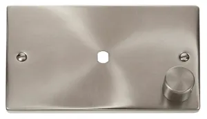 2 Gang Plate Single Aperture (1000W Max)