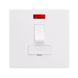 13A SWITCHED FUSED CONNECTION UNIT WITH NEON - POL